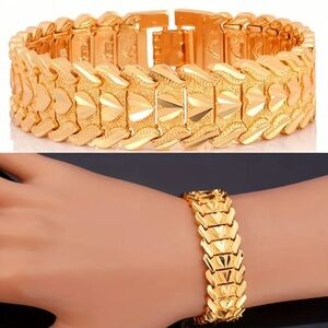 Men’s 18k Gold Plated Bracelet